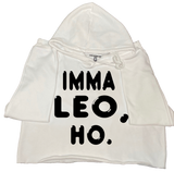 LEO CROPPED HOODIE